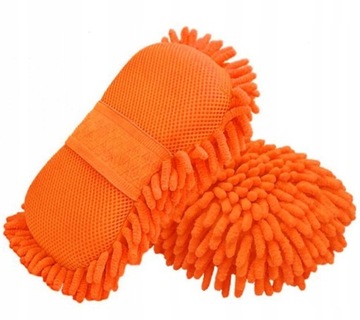 ГУБКА ДЛЯ МЫТЬЯ АВТОМОБИЛЯ премиум-класса С бахромой из микроволокна