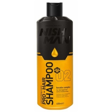 Nishman Szampon do włosów 02 Pro Hair Shampoo 400