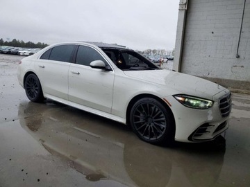 Mercedes Klasa S W223/V223 2022 Mercedes-Benz Klasa S 580 4Matic 2022 4.0l 4.0 Benzyna 496KM, zdjęcie 4