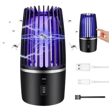 LAMPA UV OWADOBÓJCZA NA KOMARY MUCHY I INNE OWADY pułapka na muchy premium