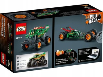 НАБОР LEGO CAR AUTO MONSTER JAM DRAGON TECHNIC BLOCK SET ПОДАРОК