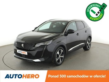 Peugeot 3008 II Crossover Facelifting  1.5 BlueHDi 130KM 2021 Peugeot 3008 full LED półskóra virtual cocpit