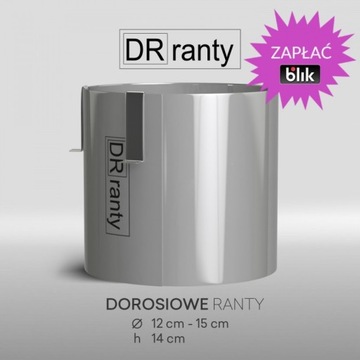 Mały rant bez podziałek h14 , 12-15 cm DR Ranty
