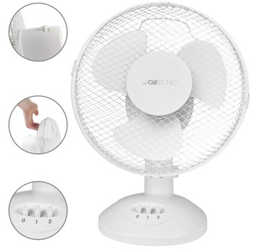НАСТОЛЬНЫЙ ВЕНТИЛЯТОР, НАСТОЛЬНЫЙ ВЕНТИЛЯТОР, Ø ок. 23 см.