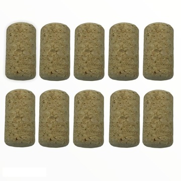 10 szt KORKI DO BUTELEK WINO 22X38 walcowe korek aglomerowany trwały