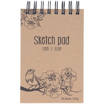 SKETCH BLOCK SKETCHBOOK 80 ЛИСТОВ 11 X 16,5 см