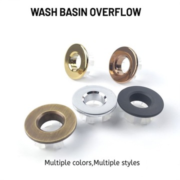 1/2/3/5 винтажная крышка для раковины с переливом и кольцом для раковины