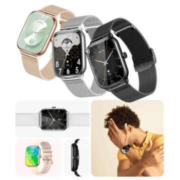 SMARTWATCH ЖЕНСКИЕ ЧАСЫ ПОЛЬСКОЕ МЕНЮ СПОРТ ЧСС ЗВОНКИ SMART WATCH PL