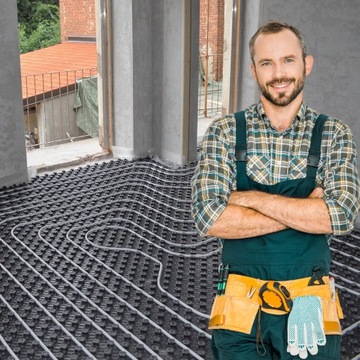 ПЛИТА НАПОЛЬНОГО ОБОГРЕВА С СОЕДИНЕНИЯМИ 1450Х850ММ ТОЛЩИНА ПРОЧНАЯ