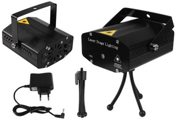 Лазерный диско-проектор, диско-лампа, стробоскоп