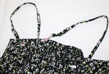Sukienka Tommy Jeans -Midi -DW0DW09852 Floral Print 100% wiskoza oryg. - XL