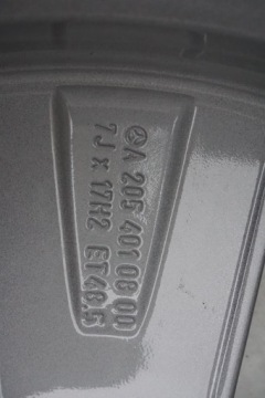 Mercedes W205 5x112 17 7J et48.5 датчики как новые