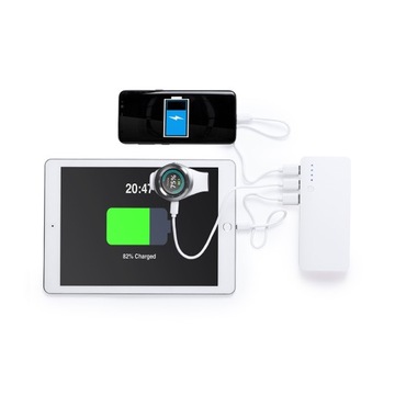 POWERBANK POWER BANK ŁADOWARKA 3X USB Z LATARKĄ +KABEL