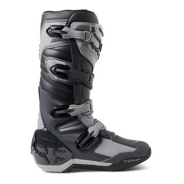 Buty motocyklowe enduro FOX COMP DARK SHADOW czarny szary GRATISY