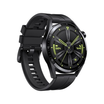 SMARTWATCH HUAWEI WATCH GT 3 46MM ACTIVE BLACK STAINLESS CASE