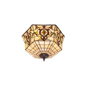 Lampa Sufitowa Viro Hexa Kość słoniowa Żelazo 6