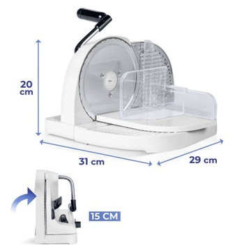 Кривошипная ножовка для хлеба, мяса и сыра
