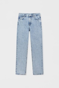 PULL & BEAR JASNONIEBIESKIE MOM JEANS (28)