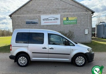 Volkswagen Caddy III Kombi Facelifting 2.0 EcoFuel 109KM 2011 Volkswagen Caddy 2.0 MPI 109 KM 5 osobowy Nowa instalacja LPG 2.0 109KM