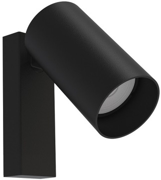 NOWODVORSKI LAMPA 7840 MONO CZARNY KINKIET Z WŁĄCZNIKIEM