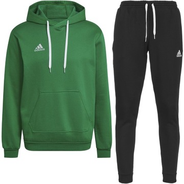 Dres męski komplet bluza spodnie ADIDAS ENTRADA 22 bawełniany r.M