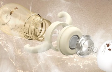 NENO MIO CREAM INNOWACYJNY KUBEK BIDON BUTELKA Z OBCIĄŻONĄ SŁOMKĄ 300ml