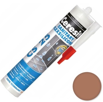Silikon sanitarny Ceresit CS25 280ml COCOA