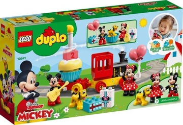LEGO Duplo 10941 Urodzinowy pociąg Miki i Minnie