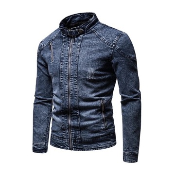 2023 Новая мужская джинсовая куртка на весну и осень.