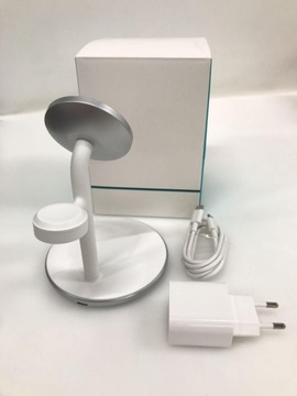 ROROSKIN ИНДУКЦИОННАЯ ЗАРЯДНАЯ СТАНЦИЯ 3В1 БЕЛАЯ