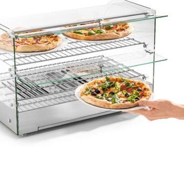 2-Х ЯРУСНАЯ НАГРЕВАЕМАЯ ВИТРИНА 45Л PROFICHEF PC15324