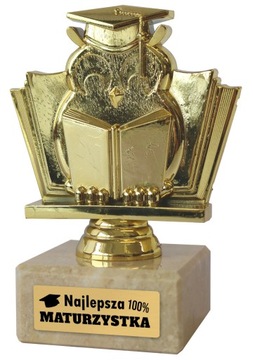 Statuetka SOWA prezent MATURA Najlepsza Maturzystka U358