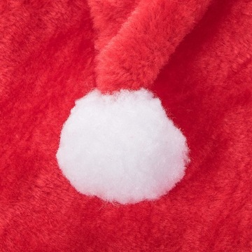 РОЖДЕСТВЕНСКАЯ ПЛЮШЕВАЯ ШАПКА САНТЫ