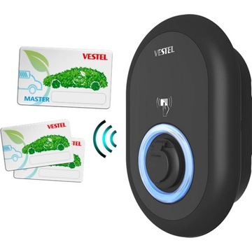 Настенный ящик для электронной мобильности Vestel EVC04-AC22 RFID