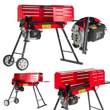 ELEKTRYCZNA ŁUPARKA DO DREWNA NAC [WSE200-7-52L-NH] 230V | 2000W | 7-TON