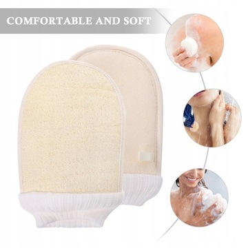 Loofah Rękawiczki do Mycia Ciała Take Bath 2 Szt