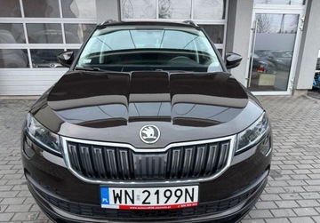 Skoda Karoq Crossover 1.6 TDI 115KM 2019 Skoda Karoq Salon Polska, Serwis ASO, Navi, Kamera Czujniki 1.6 Diesel, zdjęcie 1