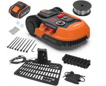 WORX LANDROID WR167E M700 Plus РОБОТ-КОСИЛКА до 700 м2 + БЕСПЛАТНО
