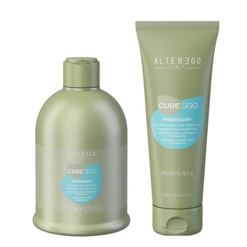 ALTER EGO CUREEGO HYDRADAY SZAMPON SILNIE NAWILŻAJĄCY 300ml + ODŻYWKA 200ml