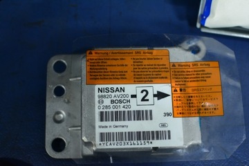 NISSAN PRIMERA P12 РЕМНИ ПРИБОРНОЙ ПАНЕЛИ, ПОДУШКИ ЕС