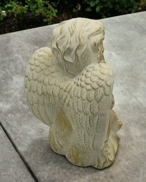 Figurka ANIOŁ DUŻY na grób pomnik ozdoba dekoracja gips