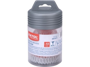 АЛМАЗНАЯ КОРОНКА СВЕРЛО 53 мм M14 ДЛЯ ПЛИТКИ