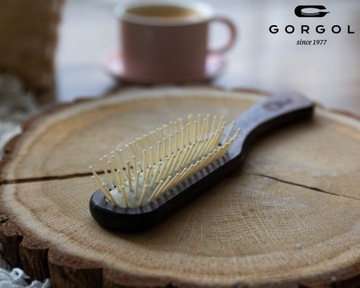 ДЕРЕВЯННАЯ ЩЕТКА ДЛЯ ВОЛОС GORGOL