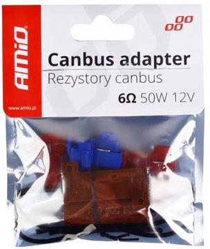 2x РЕЗИСТОР ЧИТЕР CANBUS LED 6 Ом