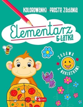 ELEMENTARZ 5-LATKA / KOLOROWANKI / NAKLEJKI
