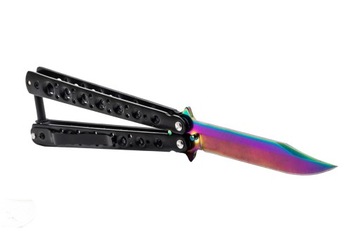 Nóż motylkowy Butterfly Rainbow Fade CS:GO