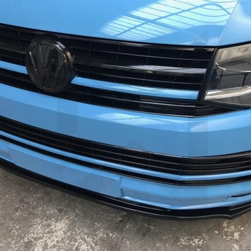 VW TRANSPORTER MULTIVAN CARAVELLE T6 T6.1 EMBLEMAT LOGO CZARNY KOMPLET NOWY