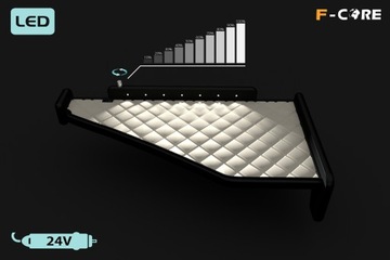 Полка бортовая TIR MERCEDES ACTROS MP 4 11-19 LED