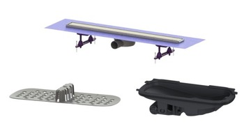 LINEARIS COMP.ODPŁYW LINIOWY 450 +MULTISTOP+SITKO