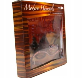 Parsa Beauty zestaw 37 akcesoriów do włosów brokat